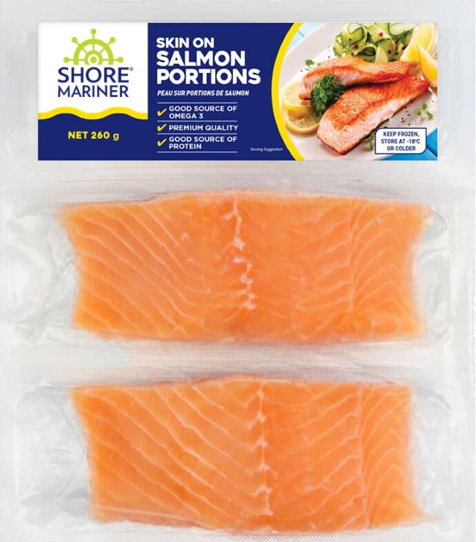 Skin On Salmon Portions