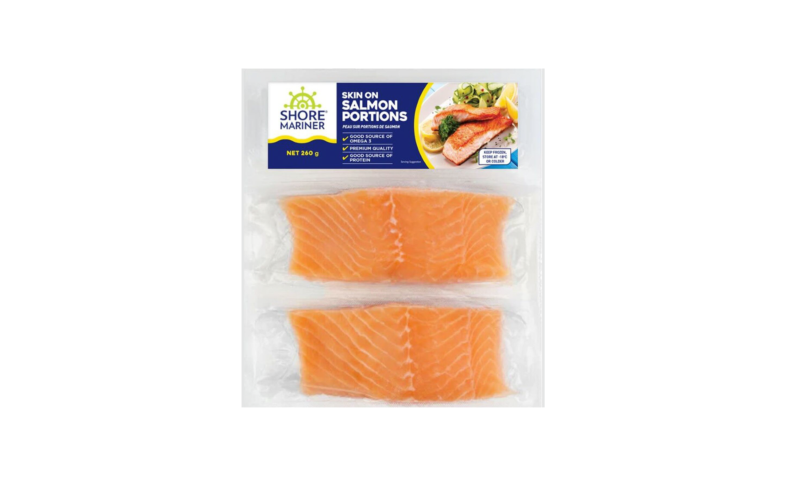 Skin On Salmon Portions
